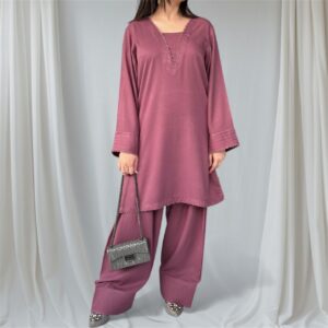 Mauve Serenity Two-Piece