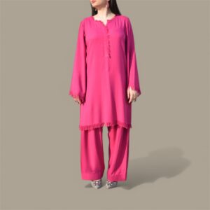 Fuchsia Flare Two-Piece